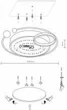 Накладной светильник Velante Velante 435-327-03 1_VE_435-327-03.webp small