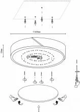 Накладной светильник Velante Velante 445-067-01 1_VE_445-067-01.webp small