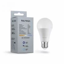 Лампа светодиодная с управлением через Wi-Fi Voltega Wi-Fi bulbs E27 9Вт 2700-6500K 2429 3_VG-A60E27cct-WIFI-9W.webp small