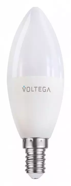 Лампа светодиодная с управлением через Wi-Fi Voltega Wi-Fi bulbs E14 5Вт 2700-6500K 2427 0_VG-C37E14cct-WIFI-5W.webp big
