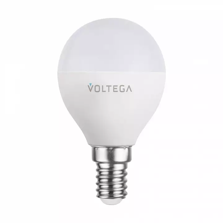 Лампа светодиодная с управлением через Wi-Fi Voltega Wi-Fi bulbs E14 5Вт 2700-6500K 2428 1_VG-G45E14cct-WIFI-5W.webp big