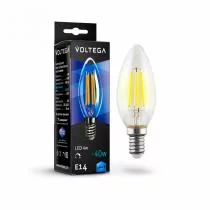 Лампа светодиодная Voltega Candle dim 5W E14 5Вт 4000K 8461 1_VG10-C1E14cold5W-FD.webp small