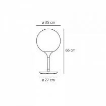 Настольная лампа декоративная Artemide  1049010A 5_AM_17084.webp small
