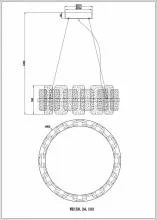 Подвесной светильник Wertmark Nelly WE158.24.103 2_WE158.24.103.webp small