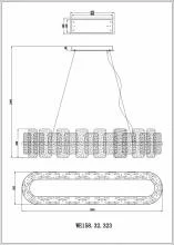 Подвесной светильник Wertmark Nelly WE158.32.323 2_WE158.32.323.webp small