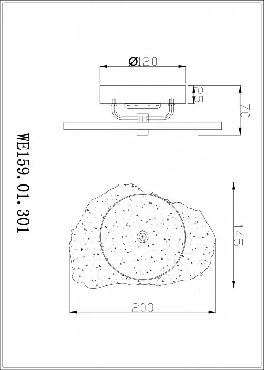 Бра Wertmark Nicola WE159.01.301 1_WE159.01.301.webp big