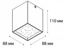 Накладной светильник Italline DL 3028 DL 3028 white 4000K 1_ITLN_DL_3028_white_4000K.webp small