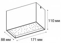 Накладной светильник Italline DL 3029 DL 3029 black 3000K 1_ITLN_DL_3029_black_3000K.webp small
