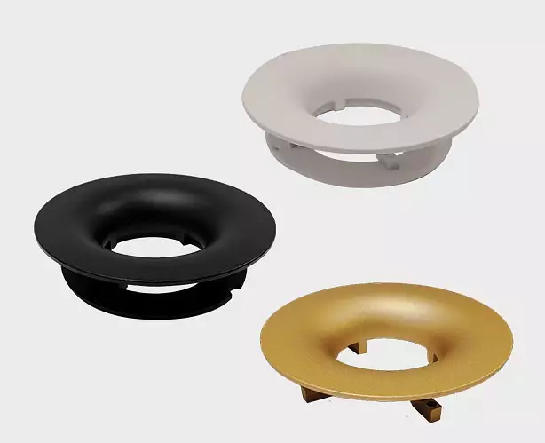 Кольцо декоративное Italline IT02-001 IT02-001 ring black 0_ITLN_IT02-001_ring_black.webp big