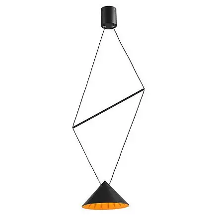 Подвесной светильник Italline IT03-1429 IT03-1430 black/orange 0_ITLN_IT03-1430_black_orange.webp big
