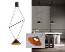 Подвесной светильник Italline IT03-1429 IT03-1430 black/orange 1_ITLN_IT03-1430_black_orange.webp small