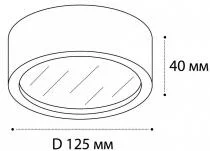 Накладной светильник Italline M04-525-125 M04-525-125 black 4000K 7_ITLN_M04-525-125_black_4000K.webp small