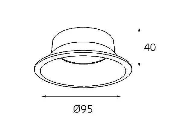 Кольцо декоративное Italline 3160 reflector for 3160 3_ITLN_reflector_for_3160.webp big