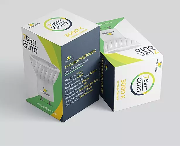 Лампа светодиодная Italline TP GU10 7Вт 3000K TP GU10/7W/3000K 1_ITLN_TP_GU10_7W_3000K.webp big
