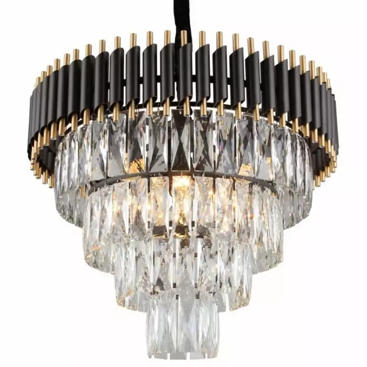 Подвесная люстра Imperiumloft Empire Black Chandelier Crystal 40.2861 0_IMPR_147700-22.webp big
