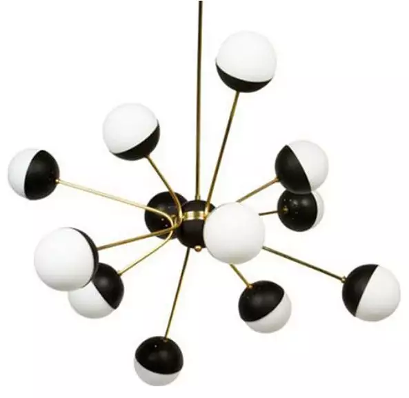 Подвесная люстра Imperiumloft Rewire Custom Orb Chandelier In 1950 40.1328.MT.20.CH 0_IMPR_74932-22.webp big