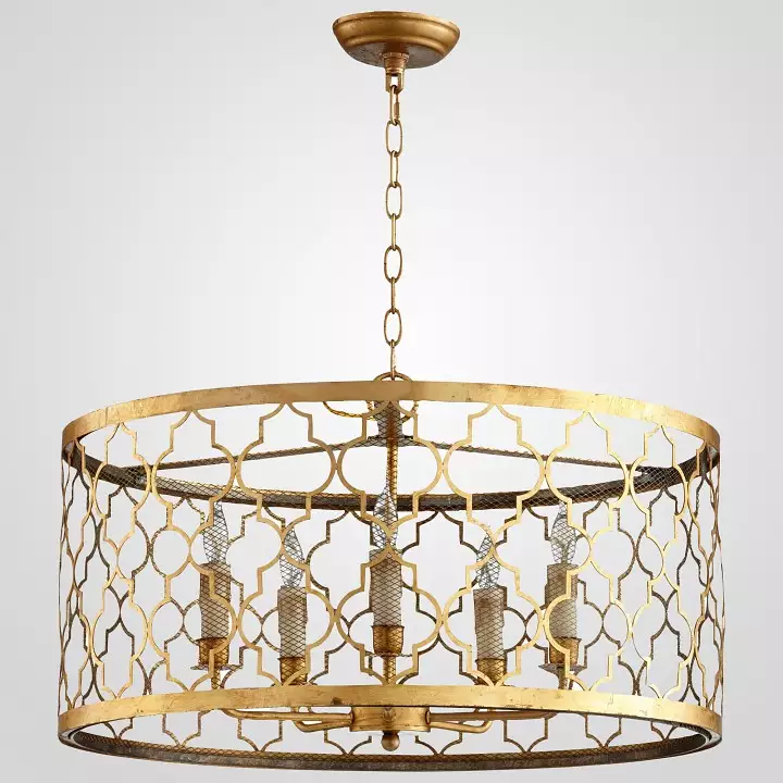 Подвесной светильник Imperiumloft Romeo Five Light Pendant Lamp Design By Cyan Design 40.1036 1_IMPR_75451-22.webp big