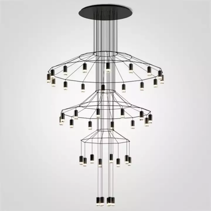 Подвесная люстра Imperiumloft Vibia Wireflow 40.1639-0 0_IMPR_75393-22.webp big