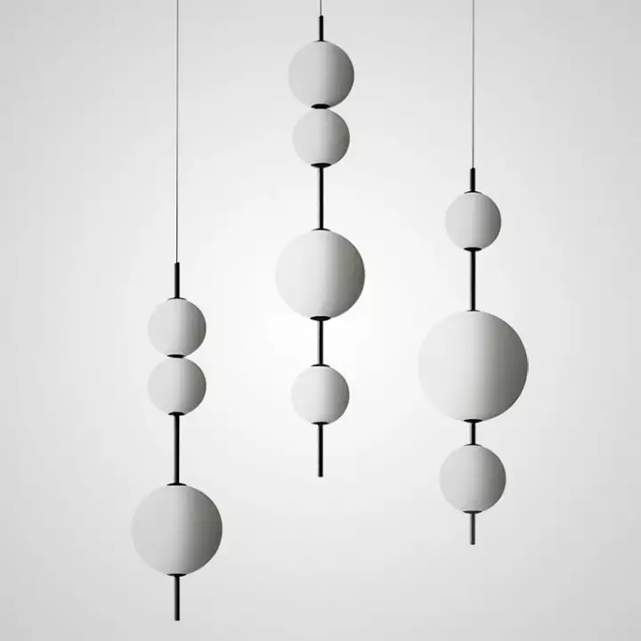 Подвесной светильник Imperiumloft White Beads Pendant 40.2133-0 1_IMPR_85415-22.webp big