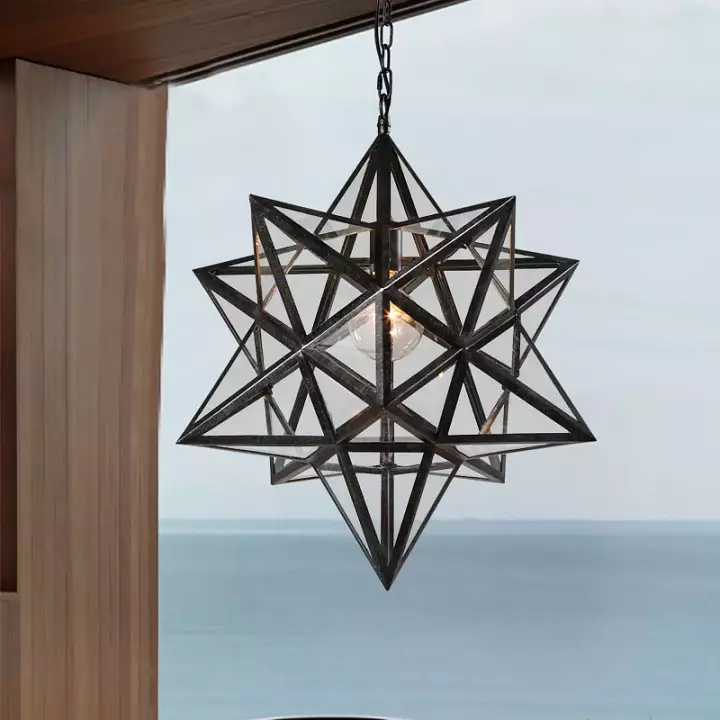 Подвесной светильник Imperiumloft Black Star Clear Glass 101314-26 0_IMPR_101314-26.webp big