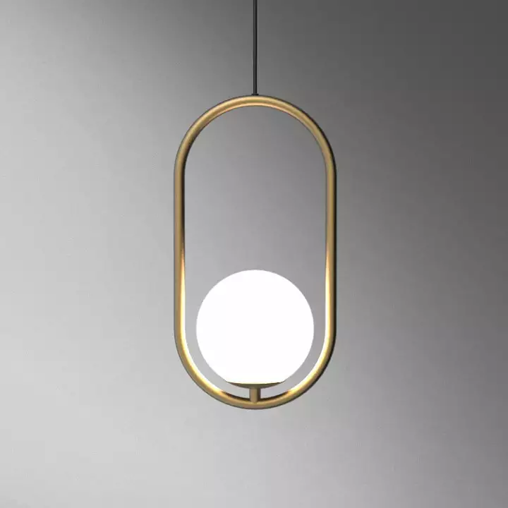 Подвесной светильник Imperiumloft Matthew Mccormick Hoop Gold Mila Pendant HOOP-B01 1_IMPR_109503-22.webp big