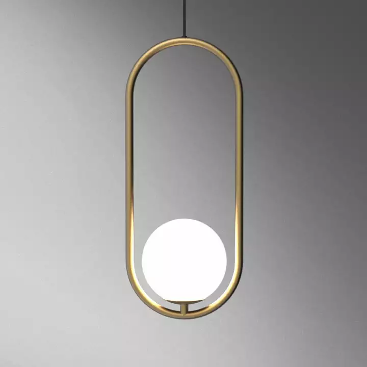 Подвесной светильник Imperiumloft Matthew Mccormick Hoop Gold Mila Pendant HOOP-B01 2_IMPR_109503-22.webp big