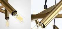 Подвесная люстра Imperiumloft Jonathan Browning Le Pentagone Chandelier 20 Light 40.2364 1_IMPR_123487-22.webp small