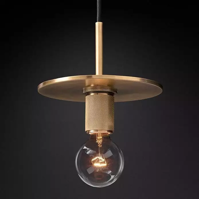 Подвесной светильник Imperiumloft Rh Utilitaire Disk Shade Pendant 40.2342 0_IMPR_123643-22.webp big