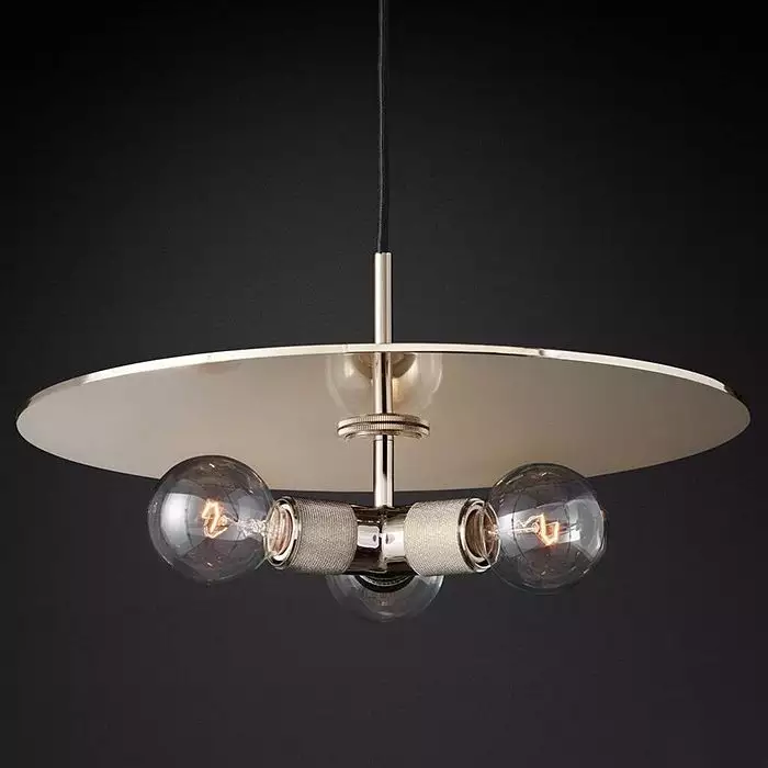Подвесной светильник Imperiumloft Rh Utilitaire Disk Triple Pendant 40.2341 0_IMPR_123647-22.webp big