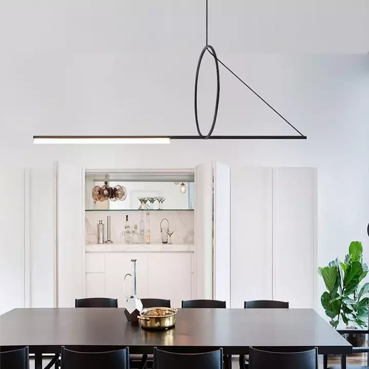 Подвесной светильник Imperiumloft Suspension Cercle Et Trait – Graphite Satine 40.1282-0 6_IMPR_144225-22.webp big