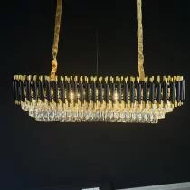 Подвесной светильник Imperiumloft Empire Black Rectangular Chandelier Crystal 40.2893 1_IMPR_156487-22.webp small