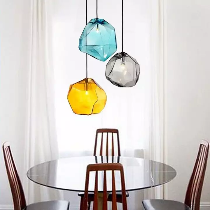 Подвесной светильник Imperiumloft Color Ice Cube Pendant Jevio Янтарный JEVIO01 2_IMPR_178463-26.webp big