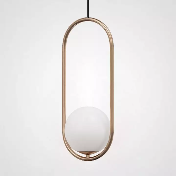 Подвесной светильник Imperiumloft Matthew Mccormick Hoop Бронза Mila Pendant 181904-22 0_IMPR_181904-22.webp big