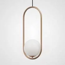 Подвесной светильник Imperiumloft Matthew Mccormick Hoop Бронза Mila Pendant 181904-22