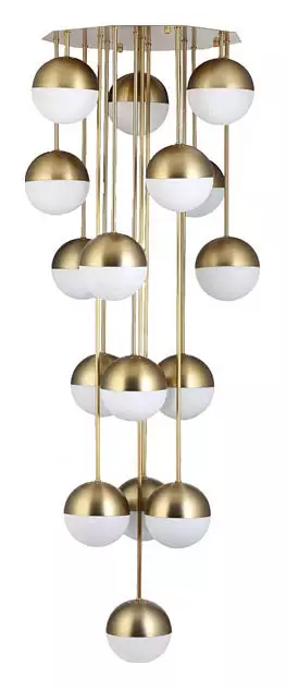 Люстра на штанге Imperiumloft Italian Globe Cedar Moss 40.1670.СH.20.RU 0_IMPR_74972-22.webp big