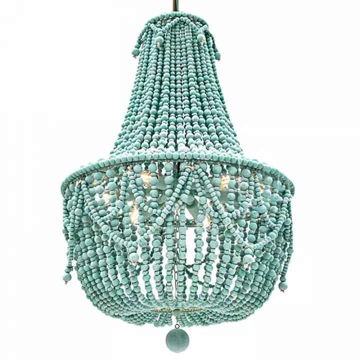 Подвесная люстра Imperiumloft Chanteuse Chandelier Turquoise 40.1993-1 0_IMPR_156897-22.webp big