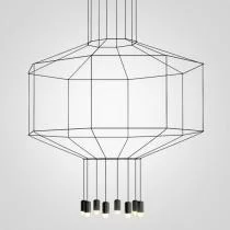 Подвесная люстра Imperiumloft Vibia Wireflow 40,1634