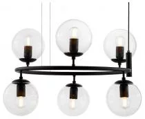 Подвесная люстра LUMINA DECO Ceredo LDP 6034-6 RND BK 0_LMD_LDP_6034-6_RND_BK.webp small