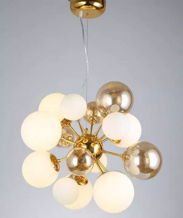 Подвесная люстра LUMINA DECO Galaksida LDP 8565-10/16 GD+TEA 1_LMD_LDP_8565-10_16_GD_TEA.webp big
