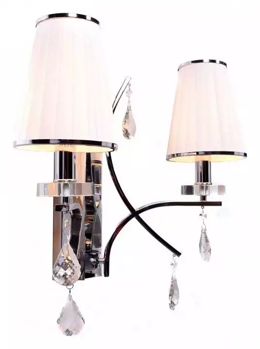 Бра LUMINA DECO Glamour LDW 66247-2 WT+CHR 1_LMD_LDW_66247-2_WT_CHR.webp big