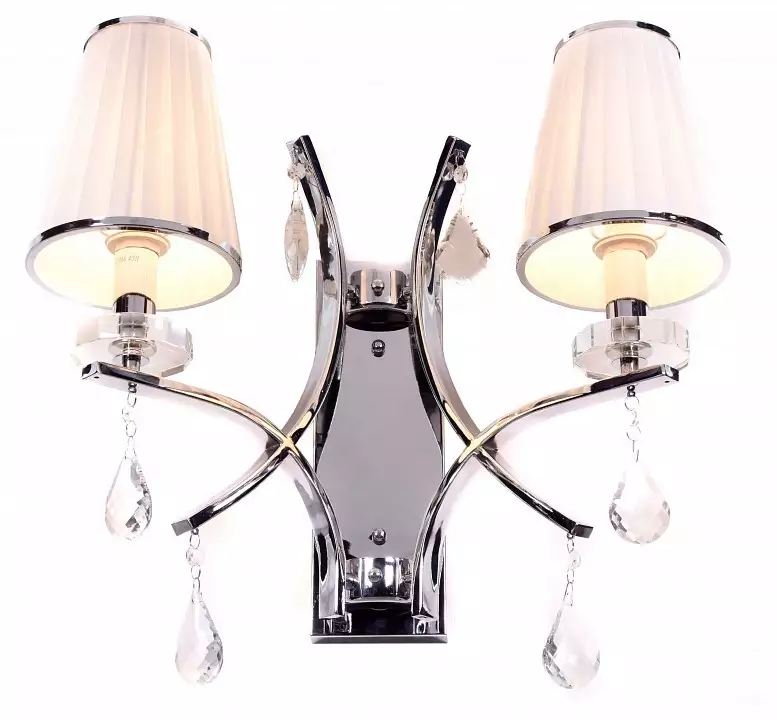 Бра LUMINA DECO Glamour LDW 66247-2 WT+CHR 3_LMD_LDW_66247-2_WT_CHR.webp big