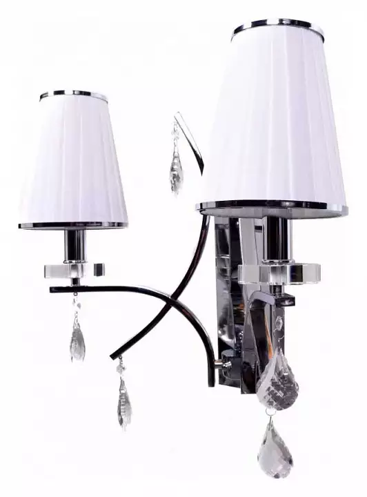 Бра LUMINA DECO Glamour LDW 66247-2 WT+CHR 4_LMD_LDW_66247-2_WT_CHR.webp big