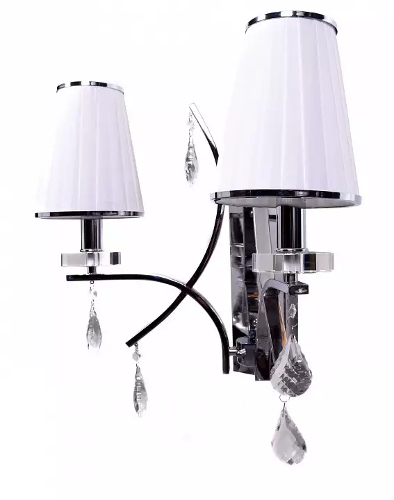 Бра LUMINA DECO Glamour LDW 66247-2 WT+CHR 5_LMD_LDW_66247-2_WT_CHR.webp big