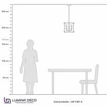 Люстра на штанге LUMINA DECO Waldorf LDP 1140-4 BK+MD 2_LMD_LDP_1140-4_BK_MD.webp small