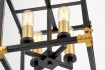 Люстра на штанге LUMINA DECO Waldorf LDP 1140-4 BK+MD 6_LMD_LDP_1140-4_BK_MD.webp small