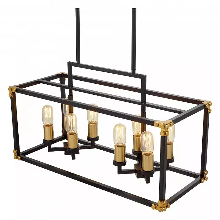 Подвесной светильник LUMINA DECO Waldorf LDP 1140-8 BK+MD 5_LMD_LDP_1140-8_BK_MD.webp big