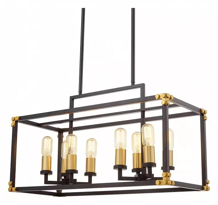 Подвесной светильник LUMINA DECO Waldorf LDP 1140-8 BK+MD 6_LMD_LDP_1140-8_BK_MD.webp big