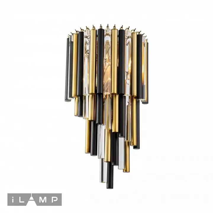 Накладной светильник iLamp Tribeca 097B-3 MBR+BK 0_La_097B-3_MBR-BK.webp big