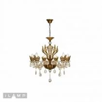 Подвесная люстра iLamp Asia 61078-6 BR 1_La_61078-6_BR.webp small