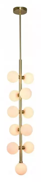 Люстра на штанге iLamp Golden 777P/11 GL-WH 0_La_777P-11_GL-WH.webp big